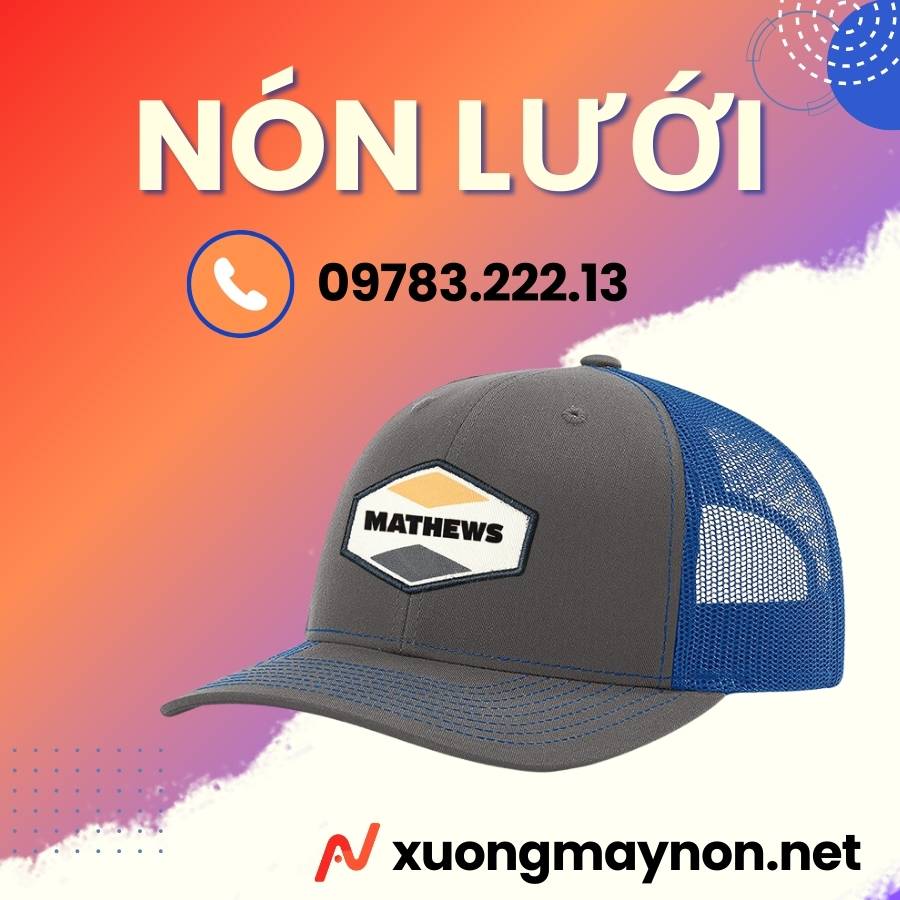 xuong-may-non (3) Mũ Nón Lưới Đẹp